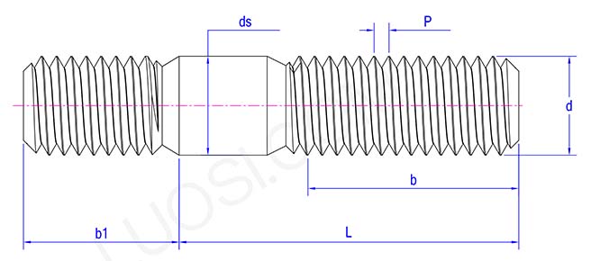 Thick Shank Double End Stud