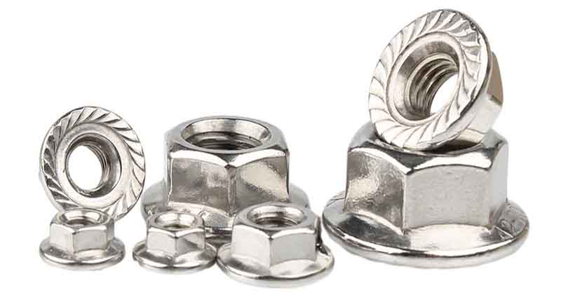 Cold Bent Hexagon Nut With Flange
