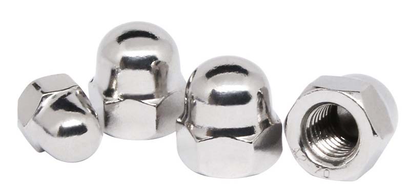 High strength hexagon domed cap nuts High strength hexagon domed cap nuts