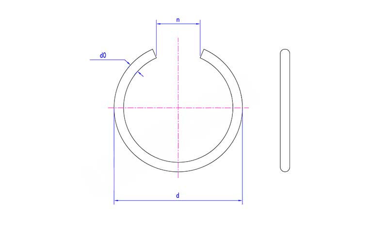 DIN 96 Slotted Round Head Single Thread Wood Screw