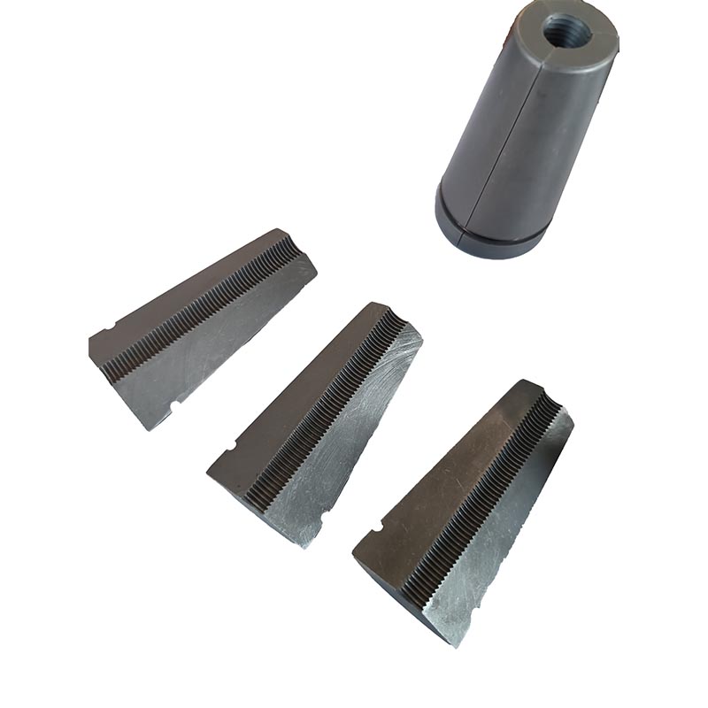 Klin chwytaka po naprężeniu