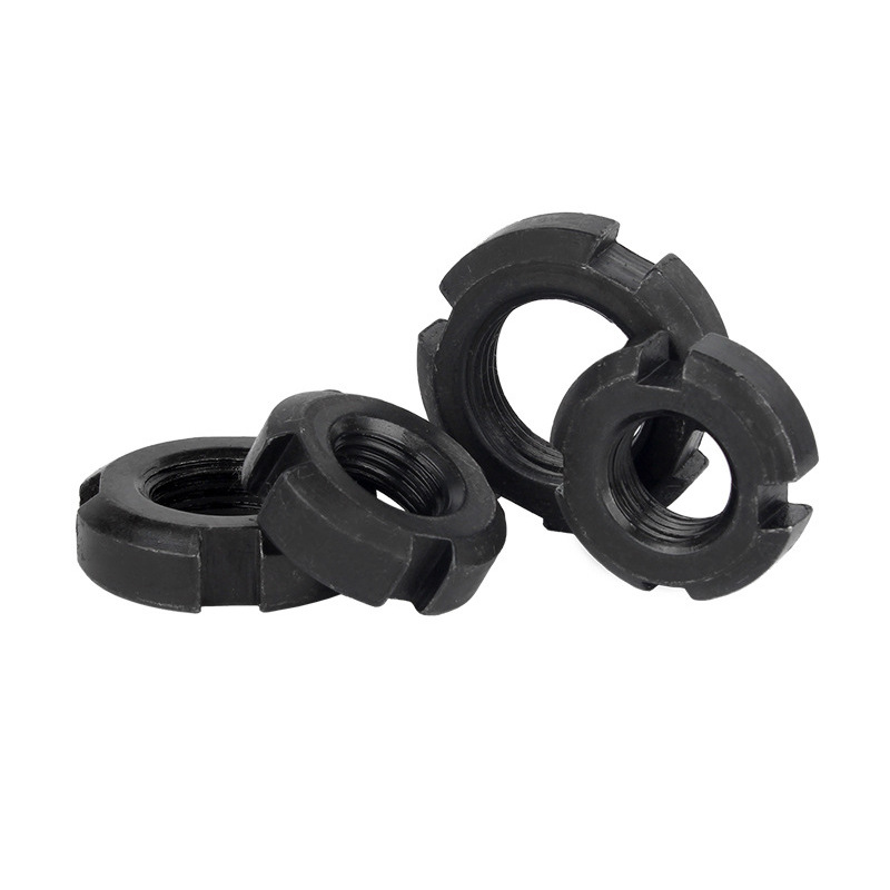 Nakrętka okrągła z rowkiem